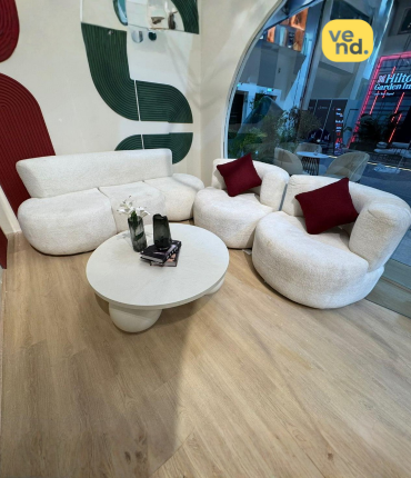 White Modular Lounge