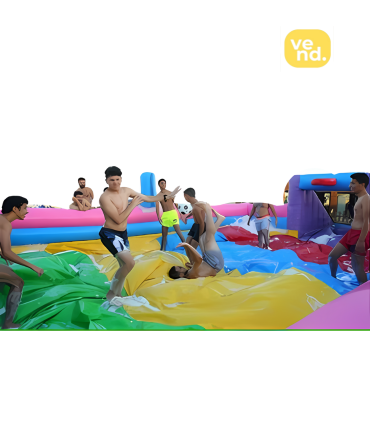 INFLATABLE SOAP SOCCER & VOLLY & BASKET