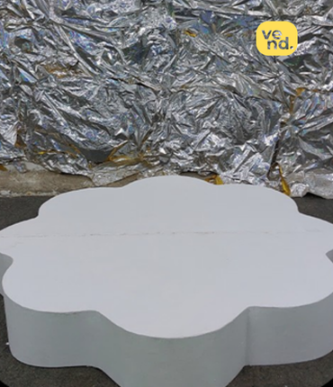 Two-Piece Scalloped / Wavy Platform