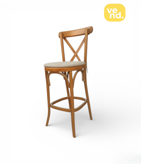Wood Cross High Chair